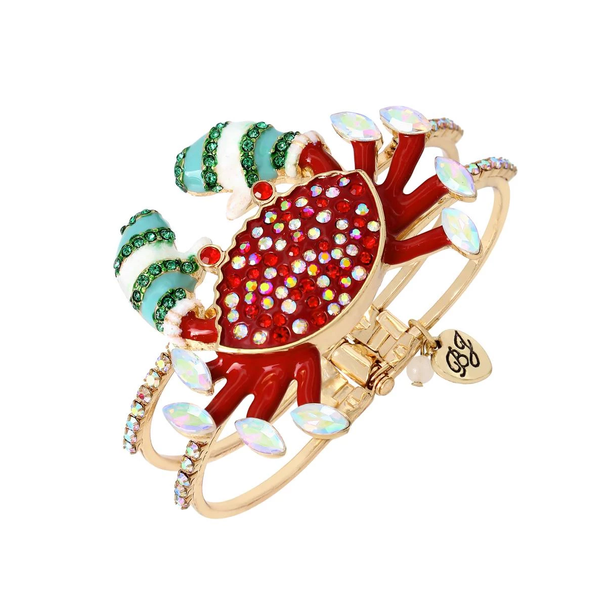 Best Sale 😍 Betsey-Johnson Bracelets Betsey Johnson Festive Crabby Gold-Tone Bangle Bracelet ✔️ 2 Best Sale 😍 Betsey-Johnson Bracelets Betsey Johnson Festive Crabby Gold-Tone Bangle Bracelet ✔️ - Image 2