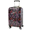 Deals 👏 Betsey-Johnson Luggage Betsey Johnson Hot Tamales 20in. Carry-On Hardside Spinner 😀