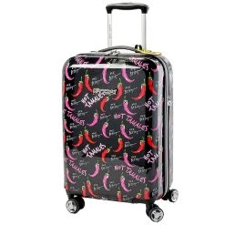 New ๐คฉ Betsey-Johnson Luggage Betsey Johnson Hot Tamales 26in. Hardside Spinner ๐