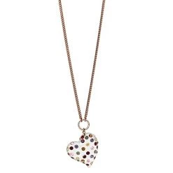 Cheap 🎉 Betsey-Johnson Necklaces & Pendants Betsey Johnson Multicolor Heart Pendant Necklace 😍