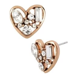 Flash Sale 🥰 Betsey-Johnson Betsey Johnson Crystal Heart Stud Earrings 😍