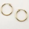 Wholesale ⌛ Candela 14kt. Yellow Gold 25mm Hoop Earrings ✨