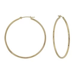 Cheapest ⌛ Candela 14kt. Yellow Gold Hoop Earrings ❤️