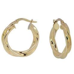 Top 10 🛒 Candela 14kt. Italian Gold Oval Hoop Earrings 🥰