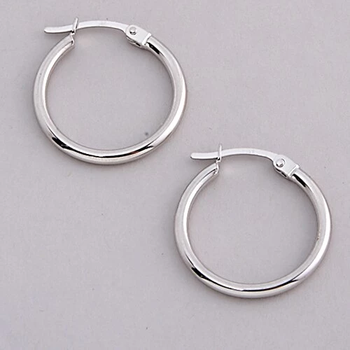 Best Pirce โ๏ธ Candela 14kt. White Gold Hoop Earrings ๐ 1 Best Pirce โ๏ธ Candela 14kt. White Gold Hoop Earrings ๐