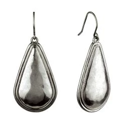 Hot Sale ✨ Bella-Uno Bella Uno Silver-Tone Large Teardrop Earrings 🎉