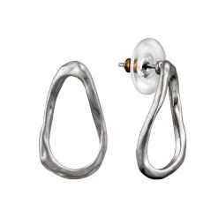 Cheapest 🌟 Bella-Uno Bella Uno Silver Oval Drop Earrings 👏