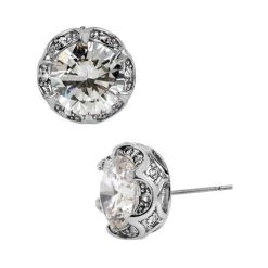 Outlet 🔔 Betsey-Johnson Betsey Johnson Crystal Cubic Zirconia Earrings 👍