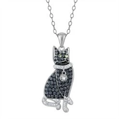 Best Sale 💯 Necklaces & Pendants Candela Crystal Cat Pendant Necklace 🔔