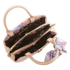 Outlet ⭐ Betsey-Johnson 👜 Handbags Betsey Johnson Satchel With Plaid Scarf 😀 -Bella Uno Online Shop unnamed file 78